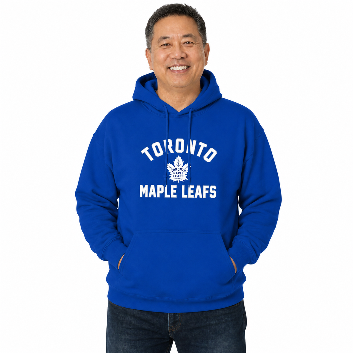 Toronto Maple Leafs Hoodie Pullover Sweatshirt - Royal