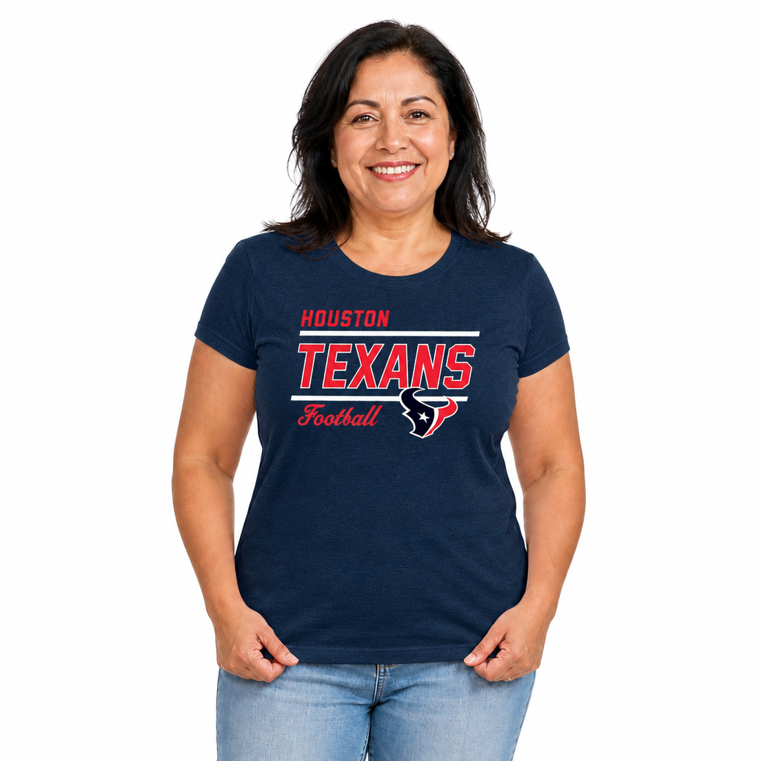 Houston Texans Texans Women's NFL Gameday T-Shirt - Navy