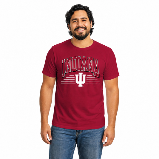 Indiana Hoosiers  NCAA Overtime Classics Unisex T-Shirt - Cardinal