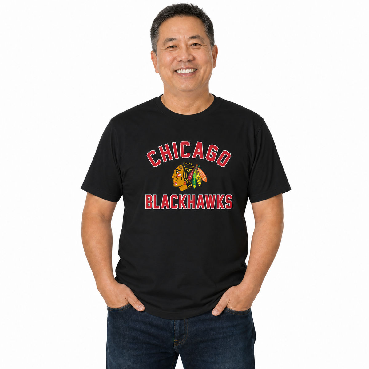 Chicago Blackhawks NHL Gameday T-Shirt - Black