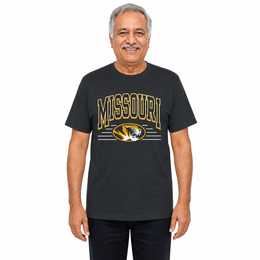 Missouri Tigers  NCAA Overtime Classics Unisex T-Shirt - Black