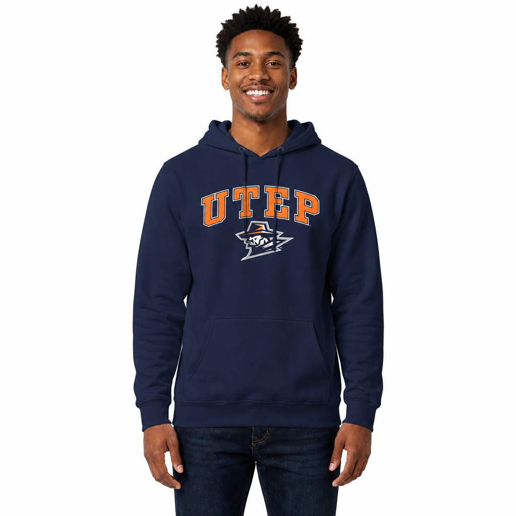 UTEP Miners Arch & Logo Gameday Hoodie - Navy