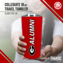 Georgia Bulldogs Collegiate Stainless Steel Travel Tumbler for Alumni - Red