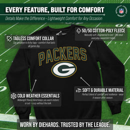 Green Bay Packers NFL Home Team Crew - Black