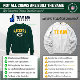 Green Bay Packers NFL Home Team Crew - Forest Green