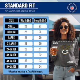 Green Bay Packers NFL Home Team Crew - Gray