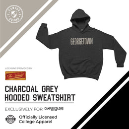 Georgetown Hoyas  NCAA Unisex Adult Crewneck Fleece Sweatshirt - Charcoal