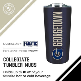 Georgetown Hoyas Campus Colors  NCAA Tumbler - Navy