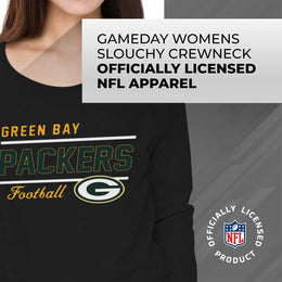 Green Bay Packers  Sweatshirt for Women - Black