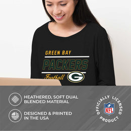 Green Bay Packers  Sweatshirt for Women - Black