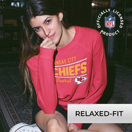 Kansas City Chiefs  Sweatshirt for Women - Red