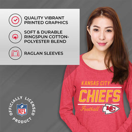 Kansas City Chiefs  Sweatshirt for Women - Red