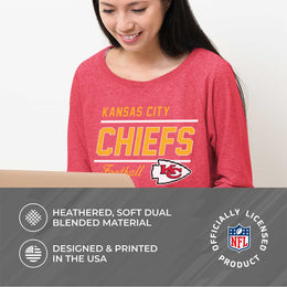 Kansas City Chiefs  Sweatshirt for Women - Red