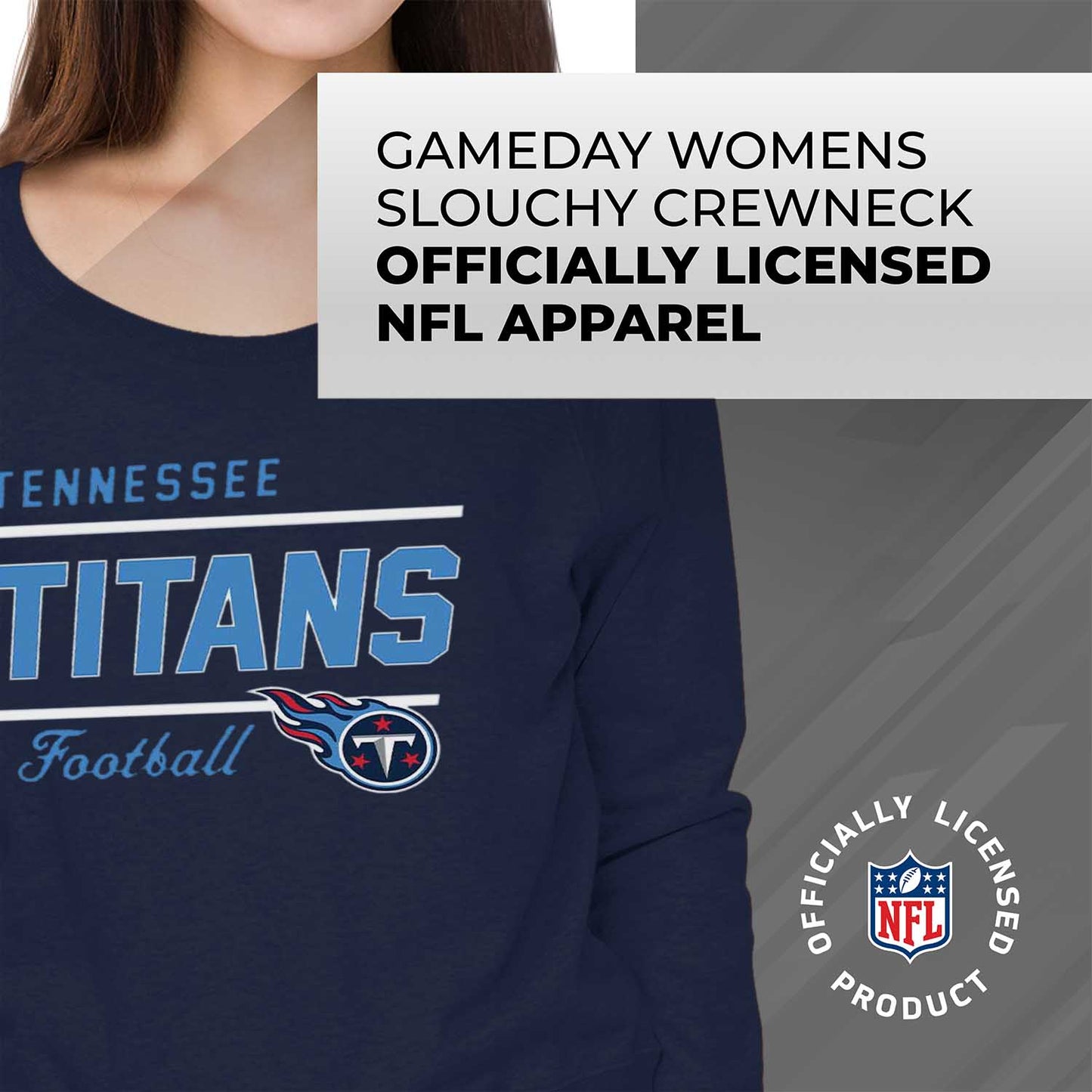 Tennessee Titans  Sweatshirt for Women - Navy