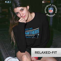 Carolina Panthers  Sweatshirt for Women - Black