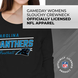 Carolina Panthers  Sweatshirt for Women - Black