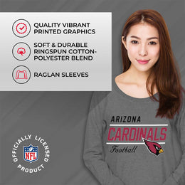 Arizona Cardinals  Sweatshirt for Women - Sport Gray