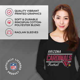 Arizona Cardinals  Sweatshirt for Women - Black