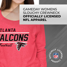 Atlanta Falcons  Sweatshirt for Women - Red