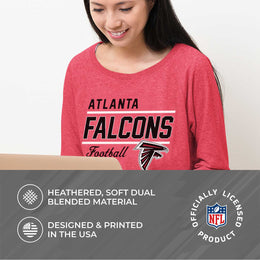 Atlanta Falcons  Sweatshirt for Women - Red
