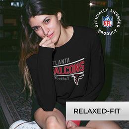 Atlanta Falcons  Sweatshirt for Women - Black