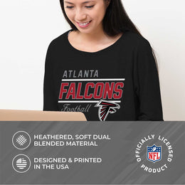 Atlanta Falcons  Sweatshirt for Women - Black