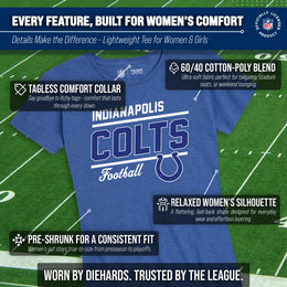 Indianapolis Colts NFL Gameday Women's Relaxed Fit T-shirt - Royal