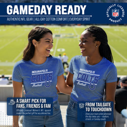 Indianapolis Colts NFL Gameday Women's Relaxed Fit T-shirt - Royal