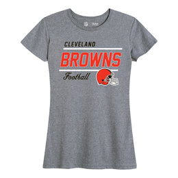 Cleveland Browns NFL Gameday Women's Relaxed Fit T-shirt - Sport Gray