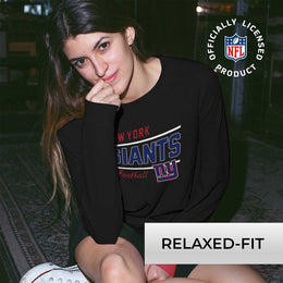 New York Giants  Sweatshirt for Women - Black