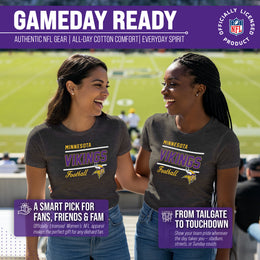 Minnesota Vikings NFL Gameday Women's Relaxed Fit T-shirt - Team Color