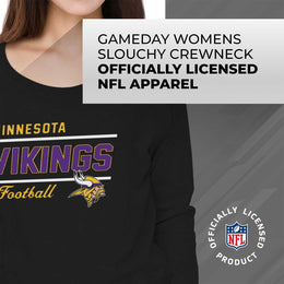 Minnesota Vikings  Sweatshirt for Women - Black