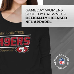 San Francisco 49ers  Sweatshirt for Women - Black