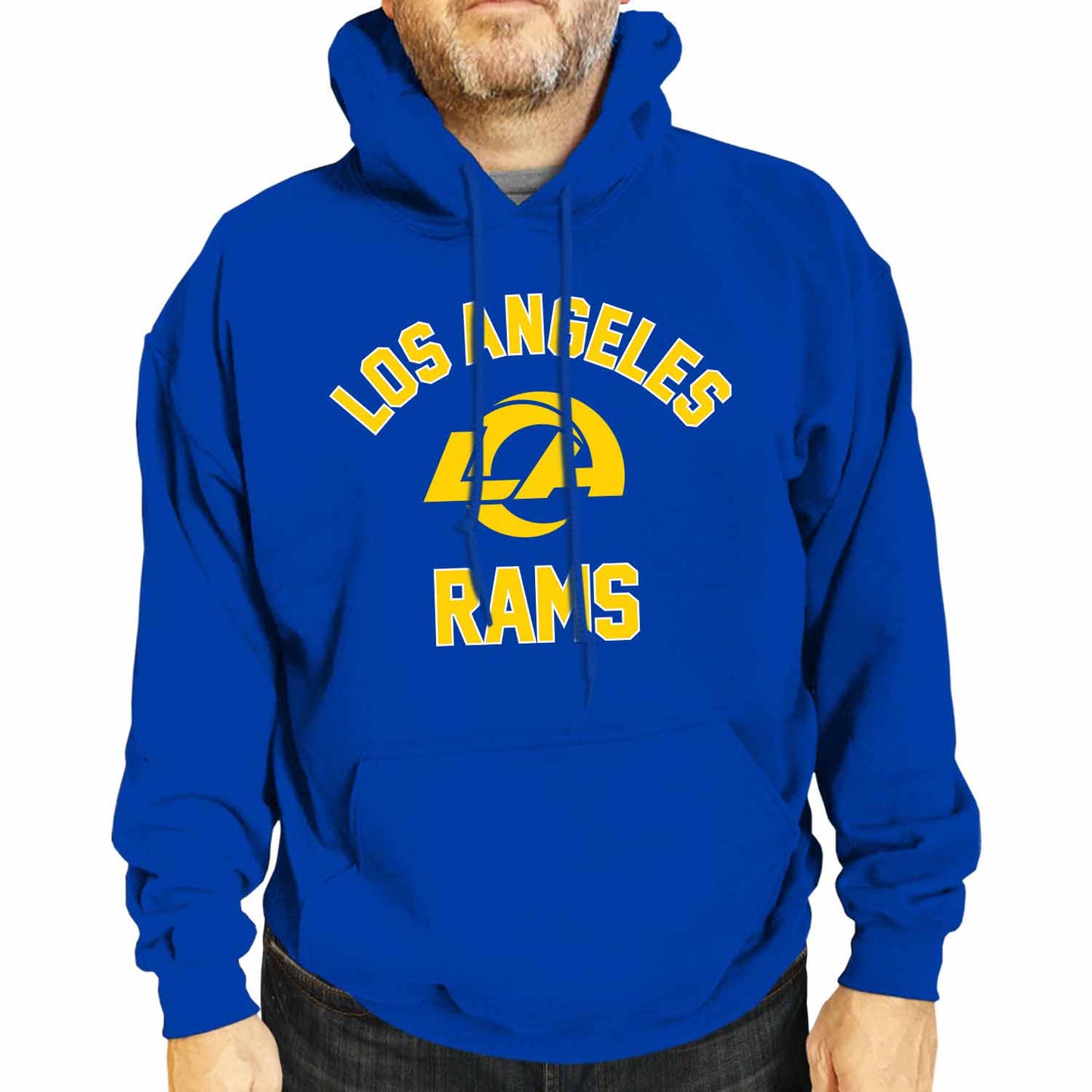 Los Angeles Rams Gameday Hoodie Pullover Sweatshirt - Royal