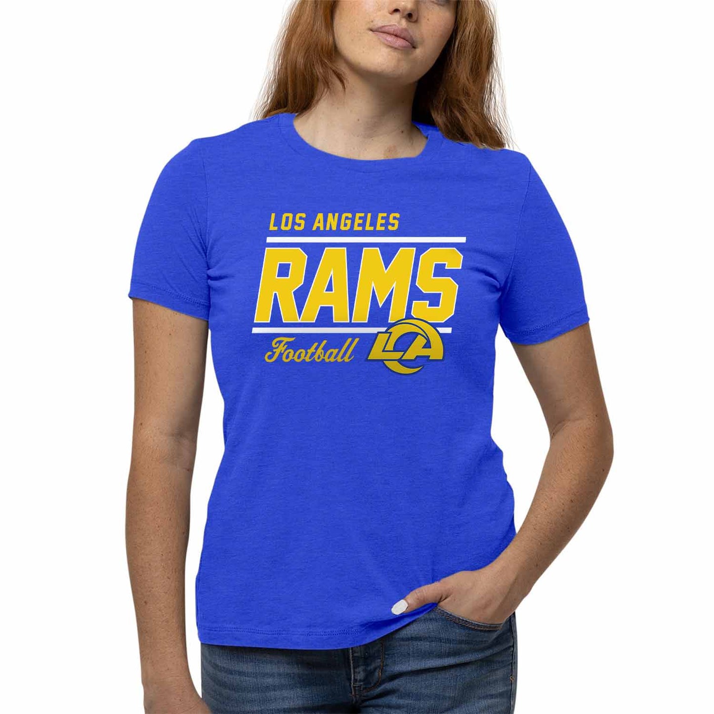 Los Angeles Rams Rams Women's NFL Gameday T-Shirt - Royal
