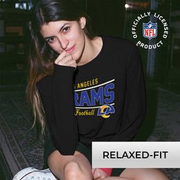 Los Angeles Rams  Sweatshirt for Women - Black