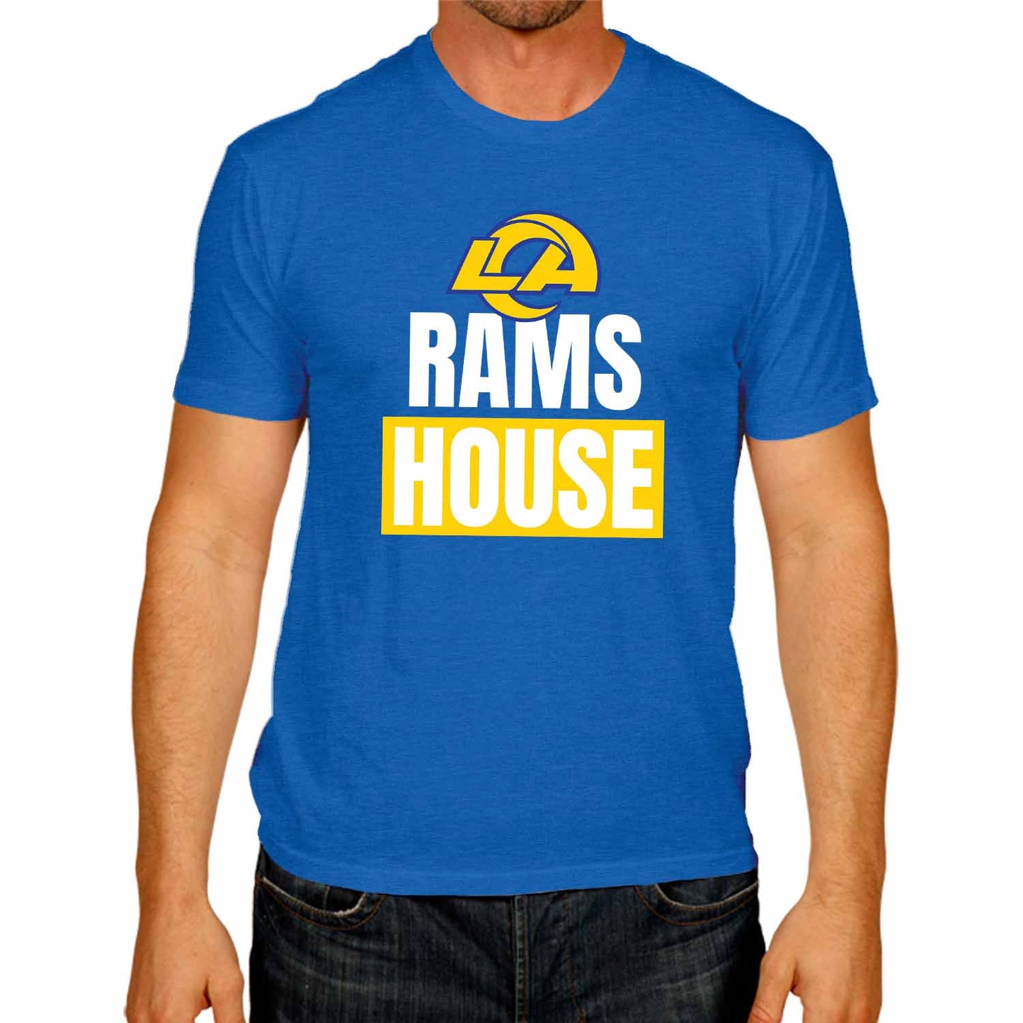 Los Angeles Rams NFL Team Slogan T-Shirt - Royal
