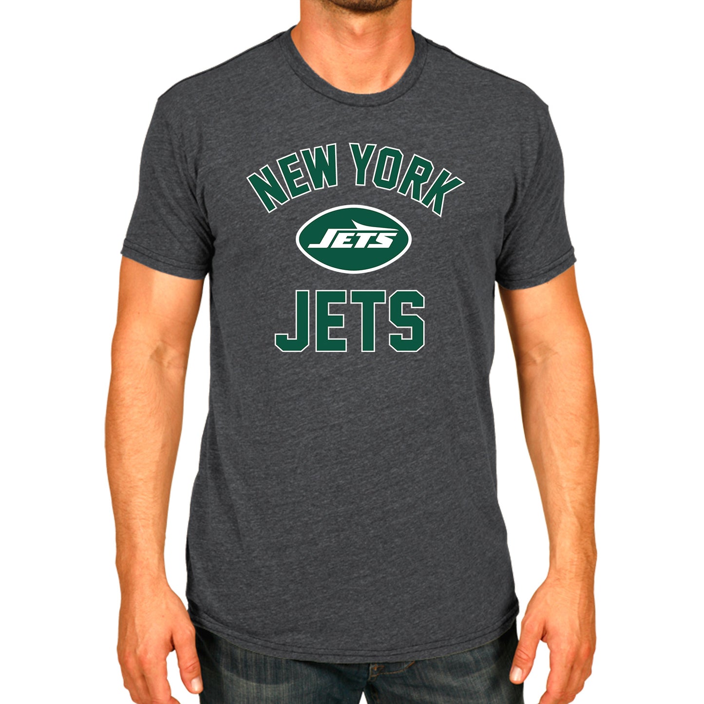 New York Jets Team Fan Apparel NFL  Gameday T-Shirt - Gray