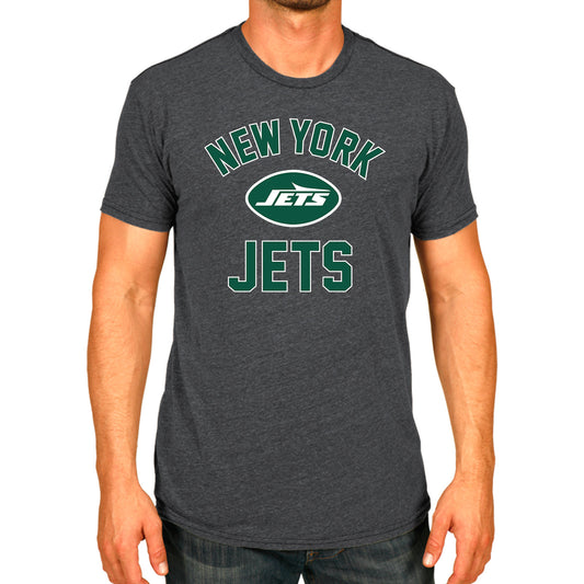 New York Jets Team Fan Apparel NFL  Gameday T-Shirt - Gray