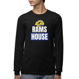 Los Angeles Rams NFL Youth Team Slogan Long Sleeve Shirt - Black