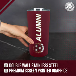 Harvard Crimson Collegiate Stainless Steel Travel Tumbler for Alumni - Crimson