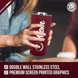 Harvard Crimson NCAA Stainless Steel Travel Tumbler for Mom - Crimson