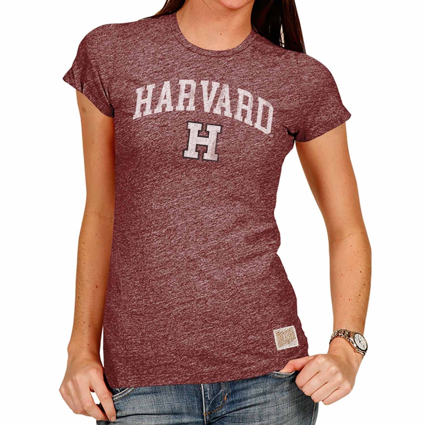 Harvard Crimson University Women's T-Shirt  - Maroon
