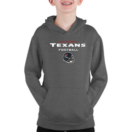 Houston Texans NFL Youth Football Helmet Hood - Charcoal