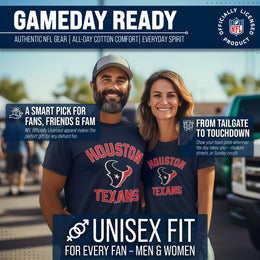 Houston Texans Team Fan Apparel NFL  Gameday T-Shirt - Navy