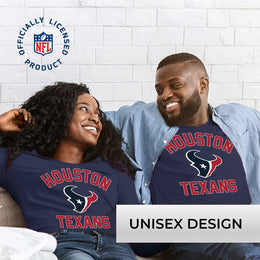 Houston Texans NFL Gameday Adult Long Sleeve Shirt - Navy