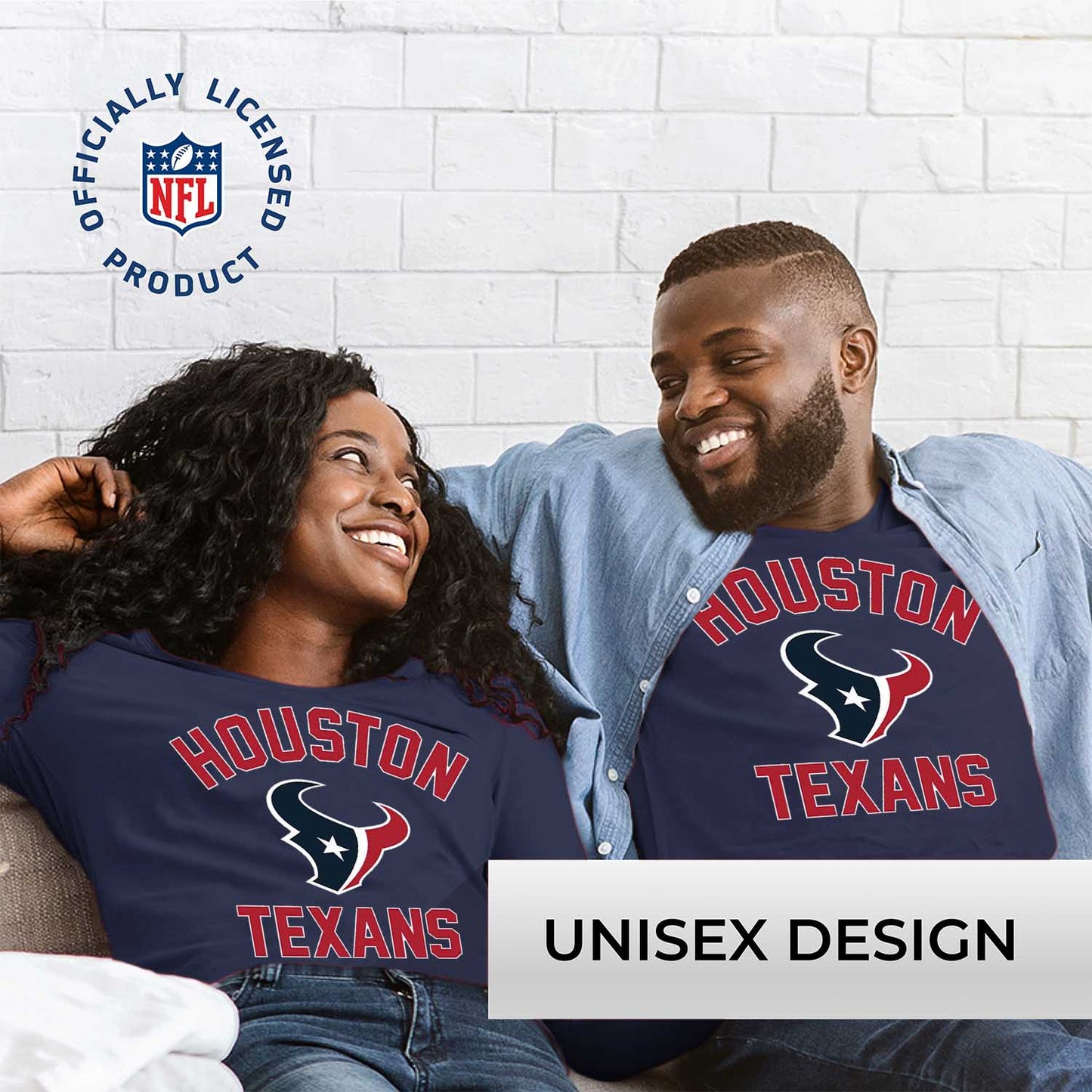 Houston Texans NFL Gameday Adult Long Sleeve Shirt - Navy