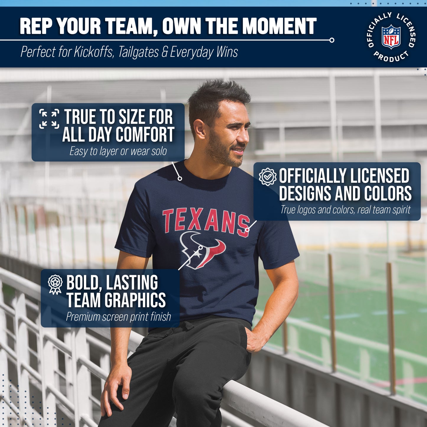 Houston Texans NFL Home Team Tee - Navy