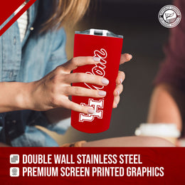 Houston Cougars NCAA Stainless Steel Travel Tumbler for Mom - Red