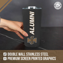 Idaho Vandals Collegiate Stainless Steel Travel Tumbler for Alumni - Black